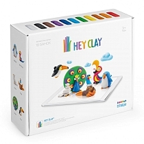 Картинка Залипаки HEY CLAY набор пластилина "Птицы" от магазина gnom.land