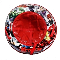 Картинка MARVEL тюбинг "Мстители 100см" - надувные сани от магазина gnom.land