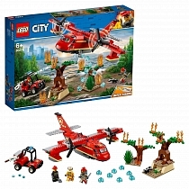 Картинка Конструктор LEGO City Fire 60217 "Пожарный самолёт" от магазина gnom.land