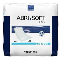 Картинка Впитывающие пеленки Abena Abri-Soft Basic 60x90 см, 30 шт от магазина gnom.land