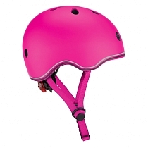 Картинка Globber Шлем Go Up Lights XXS/XS (45-51см), розовый от магазина gnom.land
