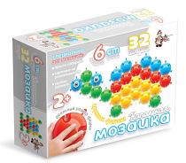 Картинка ДЕСЯТОЕ КОРОЛЕВСТВО Мозаика 01539 Напольная d60/32 элемента от магазина gnom.land