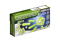 Картинка Магнитный конструктор GEOMAG 334 Glow 22 детали от магазина gnom.land