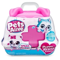 Картинка Zuru Игровой набор Pets Alive Pet Shop Питомец-повторюшка с аксессуарами, со звуком и светом от магазина gnom.land