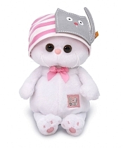 Картинка Budi Basa мягкая игрушка Ли-Ли BABY в шапочке с кошечкой, 20 см. от магазина gnom.land