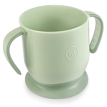 Картинка Happy Baby Кружка на присоске, оливковая от магазина gnom.land