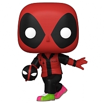 Картинка Funko POP Фигурка Bobble Marvel Deadpool "Bowling Deadpool", Дэдпул 1342 по мотивам вселенной Марвел, 9.5 см от магазина gnom.land