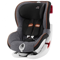 Картинка Britax Roemer Автокресло King II LS Black Marble Highline, черный от магазина gnom.land