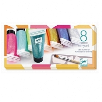 Картинка Djeco Краски с блёстками от магазина gnom.land