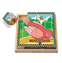Картинка Melissa&Doug Пазл из кубиков "Домашние животные" от магазина gnom.land