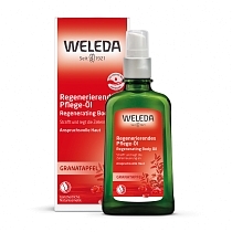 Картинка Weleda Гранатовое восстанавливающее масло для тела, 100 мл от магазина gnom.land