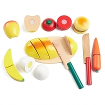 Картинка ANDREU Toys Набор порезанных продуктов от магазина gnom.land