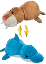 Картинка 1Toy "Морж - Дельфин 20 см" - мягкая игрушка вывернушка от магазина gnom.land