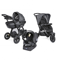 Картинка Коляска 3 в 1 Chicco Trio Activ3, Iron от магазина gnom.land