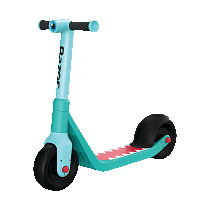 Картинка Razor самокат двухколесный "Wild Ones SHARK", бирюзовый от магазина gnom.land