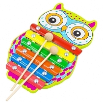 Картинка Aalatoys Металлофон Совушка от магазина gnom.land