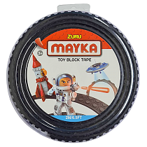 Картинка Zuru Гибкая лента-скотч для кубиков "Mayka" 2м/1,5см, черная от магазина gnom.land