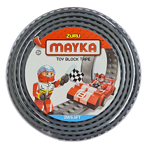 Картинка Zuru Гибкая лента-скотч для кубиков "Mayka" 2м/3см, серая магазин gnom.land Картинка Zuru Гибкая лента-скотч для кубиков "Mayka" 2м/3см, серая от магазина gnom.land