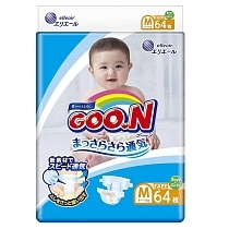 Картинка Goon Подгузники M (6-11 кг), 64 шт от магазина gnom.land