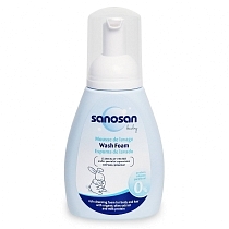 Картинка Sanosan Шампунь-пенка, 250 мл от магазина gnom.land