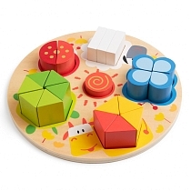 Картинка ANDREU Toys Пазл-вкладыш "Числовая Головоломка" от магазина gnom.land