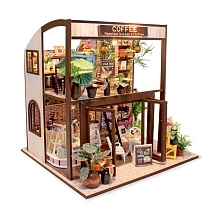 Картинка Румбокс Hobby Day / Diy House "Coffee House", M027 от магазина gnom.land