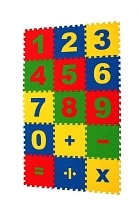 Картинка Напольная мозаика-пазл ECO COVER 25МПД1/Ц Математика от магазина gnom.land