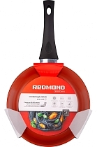 Картинка REDMOND Сковорода литая Obsidian 24 см с ручкой soft-touch, RFP-A2407 от магазина gnom.land