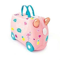 Картинка Trunki Чемодан на колесиках "Фламинго Флосси" от магазина gnom.land