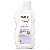 Картинка Weleda Молочко для гиперчувствительной кожи тела с алтеем, 200 мл от магазина gnom.land